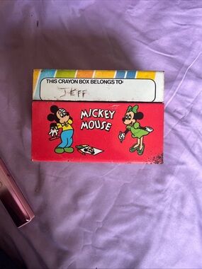 Disney Red Mickey Mouse Pencil Case